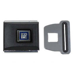 3pt Non Retractable: 3 Point Seat Belt With Black Casing Push Button GM Logo