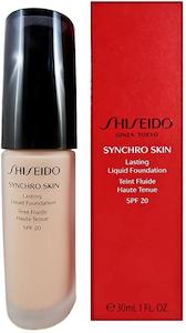 Shiseido Synchro Lasting Liquid Foundation Golden 5 (G5) 10ml size