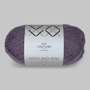 Knitted fabric: Highland Mini Yarn Lavender 815