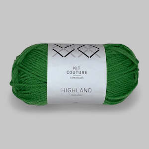 Knitted fabric: Highland Yarn Green 297