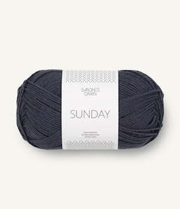 Knitted fabric: SUNDAY Mork Grabla - 6581