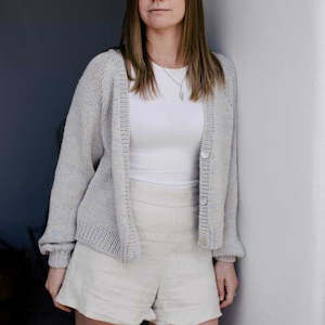 Knitted fabric: Pisa Cardigan Pattern