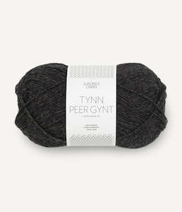 Knitted fabric: Tynn Peer Gynt Koksmerlet - 1088