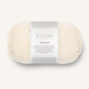 Knitted fabric: SUNDAY PetiteKnit Whipped Cream - 1012