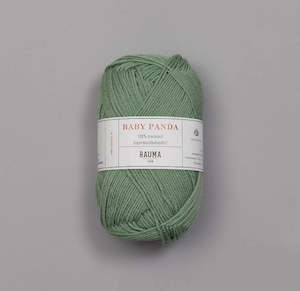 Merino Baby Garn - Lys Gronn