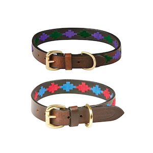 Weatherbeeta Polo Leather Dog Collar