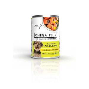 Omega Plus Canine Salmon, Chicken and Veg Can