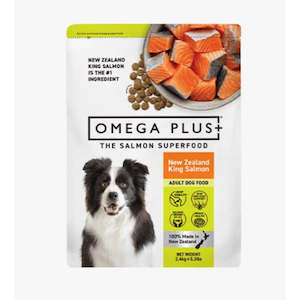 Omega Plus+ King Salmon Dry Dog Food