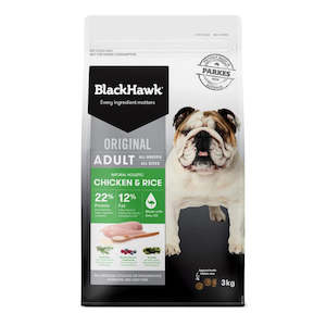 Black Hawk Dog Adult Chicken and Rice