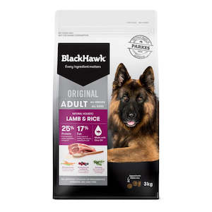 Black Hawk Adult Dog Lamb and Rice