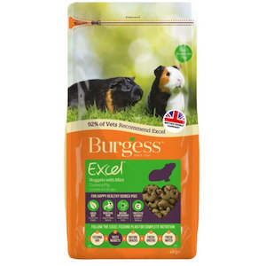 Burgess Excel Guinea Pig Pellets with Mint