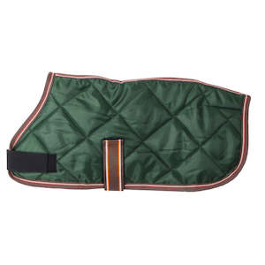 Flair Quilted Plush Fleece Dog Coat