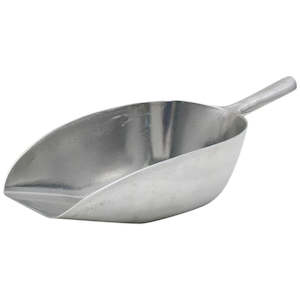 Specialised food: Feed Scoop Flat-Bottom Aluminium