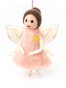 Felted Fairy Christmas Decoration