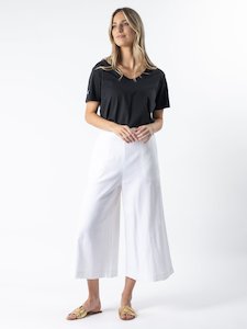 Emmi Linen Pants in White