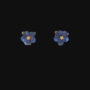 Blue Eyed Mary Post Earrings