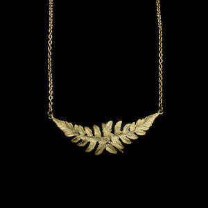 Michael Michaud Dainty Fern Necklace