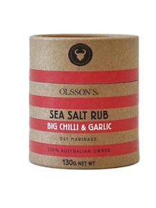 Big Chilli and Garlic Sea Salt Rub