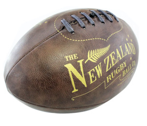 Potato crisp wholesaling: Antique Style NZ Rugby Ball