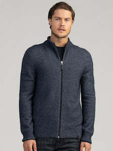 Merinomink Mens Full Zip Possum Merino Jacket