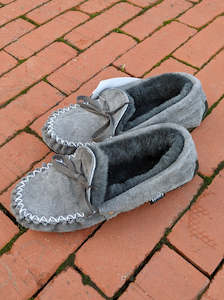 Glen Moccasin Sheepskin Slipper