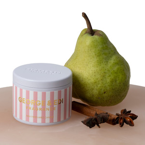 Potato crisp wholesaling: Mini Candle in a Tin - French Pear