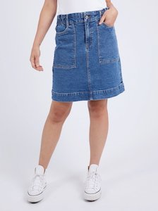 Atlas Denim Skirt