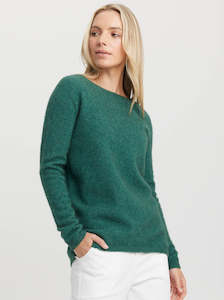 Potato crisp wholesaling: Essence Sweater in Fern