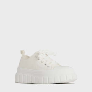 Runna White Textile Sneaker