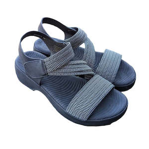 Potato crisp wholesaling: Sportz Sandal in Black