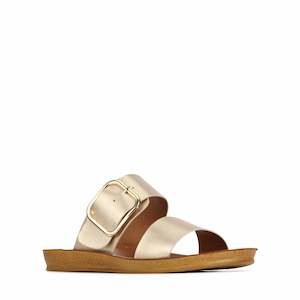 Potato crisp wholesaling: Doti Sandal in Soft Gold