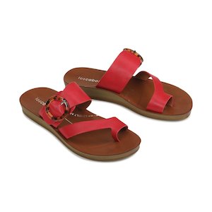 Dotsie Sandal in Red