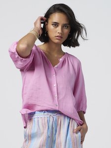 Potato crisp wholesaling: Colourwheel Blouse in Rose