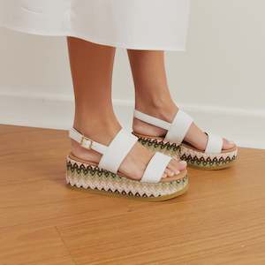 Arty Espadrilles in White - Size 41