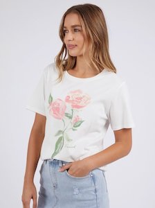 Bloom Tee in White