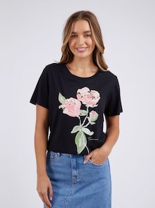 Bloom Tee in Black