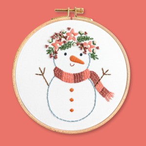 Craft material and supply: The Snowman Beginner Kit