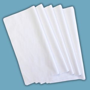 Five Piece Cotton Pack White