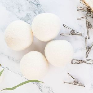 Wool Dryer Balls – 4 Pack