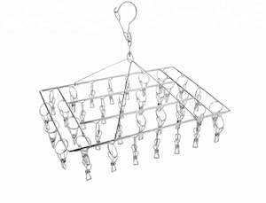 Marine Grade Rectangular Peg Hanger 36 Pegs - RUST PROOF