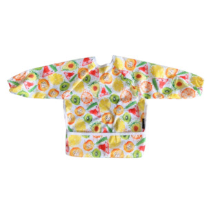 Sleeved Bibs - Fruit Splatter