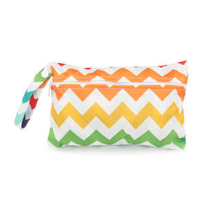 Wet Bags - Rainbow Chevron