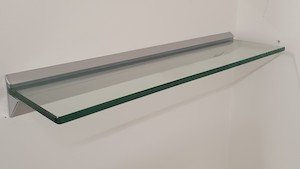 Architectural aluminium: Glass Shelf 10mm