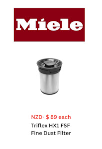 Miele Triflex HX1 Filter