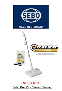 Sebo Duo Dry Carpet Cleaner