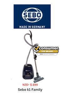 Our Sebo Range Of Vacuum Cleaners: SEBO K1 Family