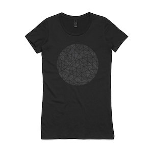 Womans Two Tone Circle Tee