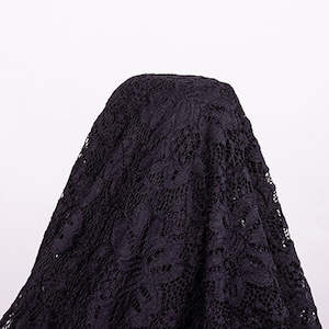 Womenswear: Bridget Lace Fabric - Black