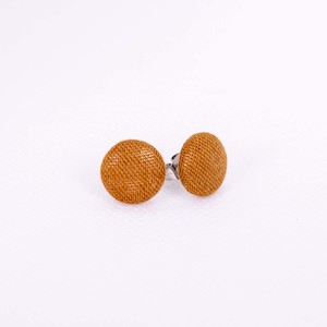 Linen Button Studs