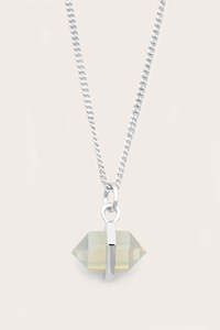 Intuition Intention Necklace - Silver